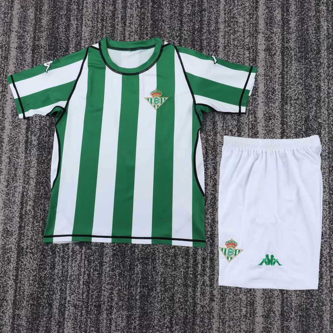 Retro Real Betis 2003/2004 Kids Home Football Jersey