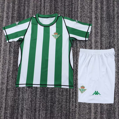 Retro Real Betis 2003/2004 Kids Home Football Jersey