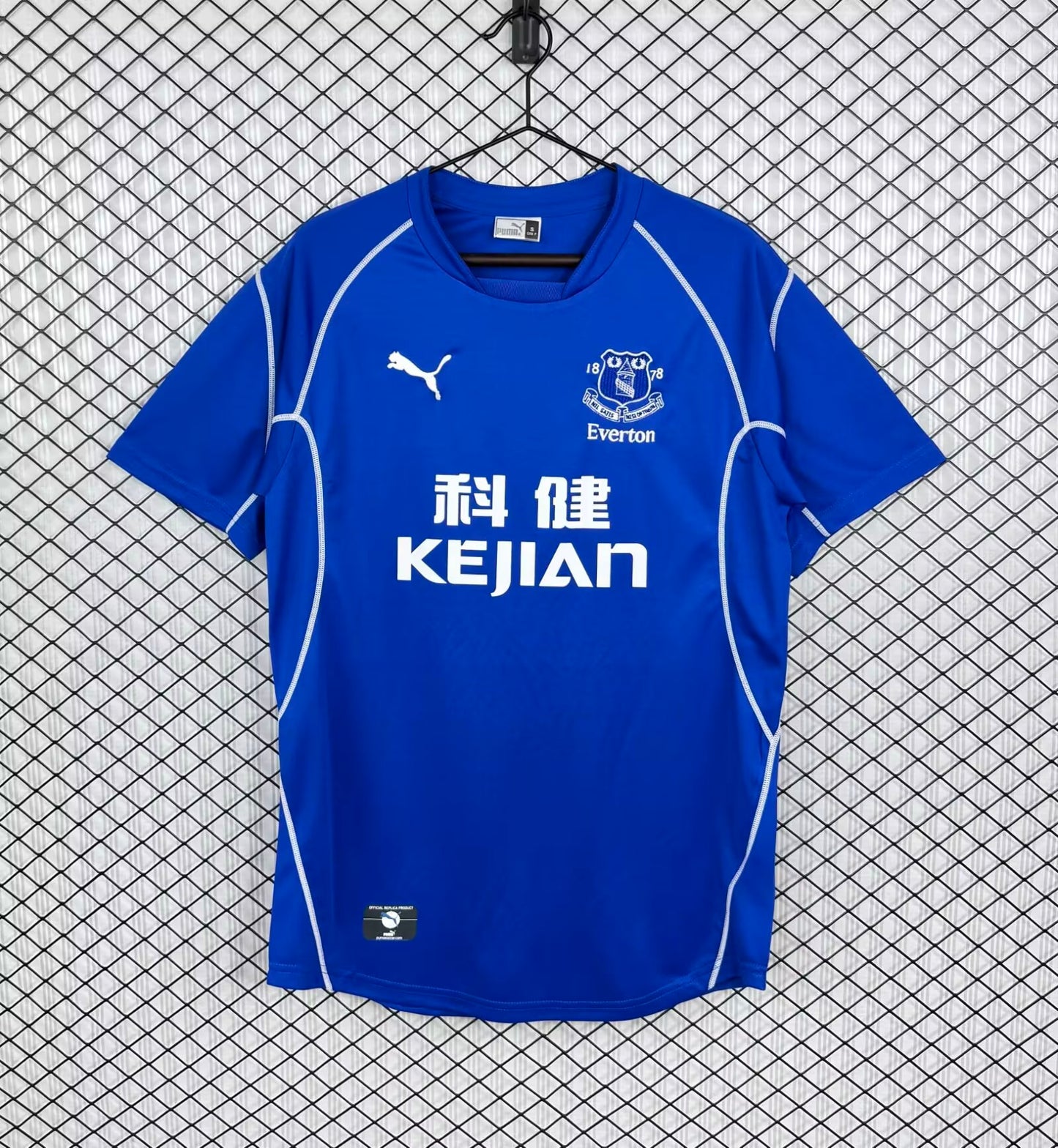 Retro Everton 2002/2003 Home Football Jersey