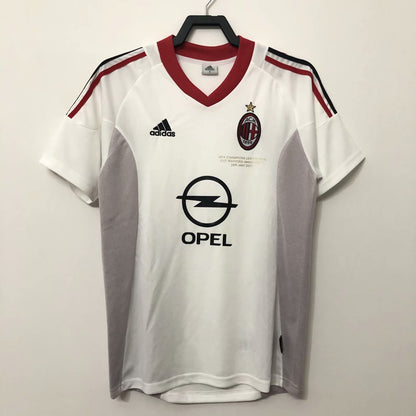 AC Milan 2002/2003 Away Fan Version Football Jersey