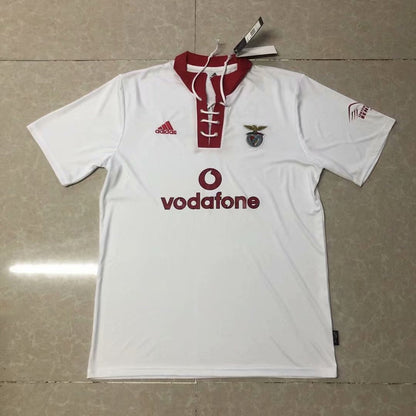 Retro SL Benfica 2004/2005 Away Fan Version Football Jersey