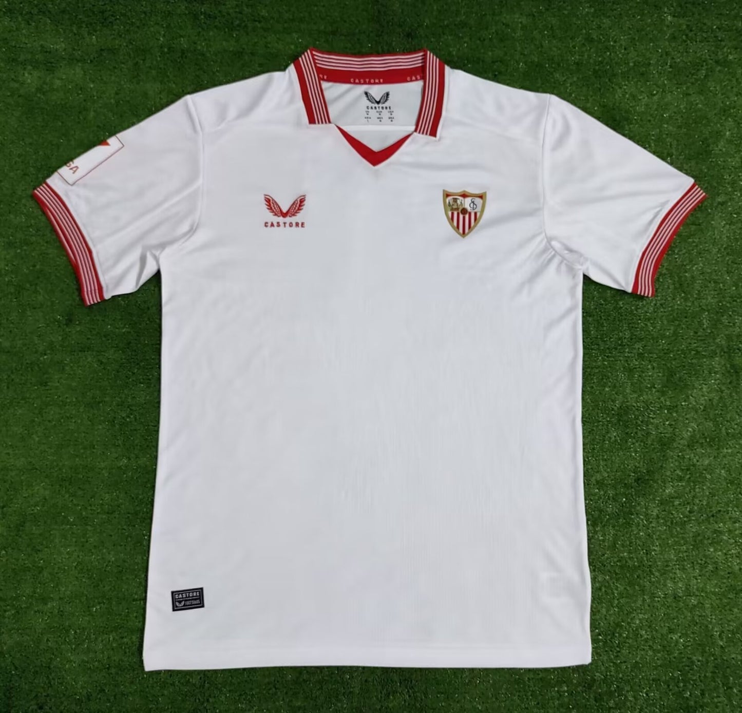Sevilla FC 2023/2024 Home Fan Version Football Jersey