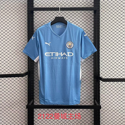 Manchester City 2021/2022 Home Fan Version Football Jersey