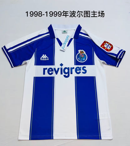 Retro Porto 1998/1999 Home Football Jersey