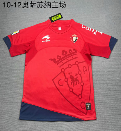 Retro Osasuna 2010/2012 Home Football Jersey
