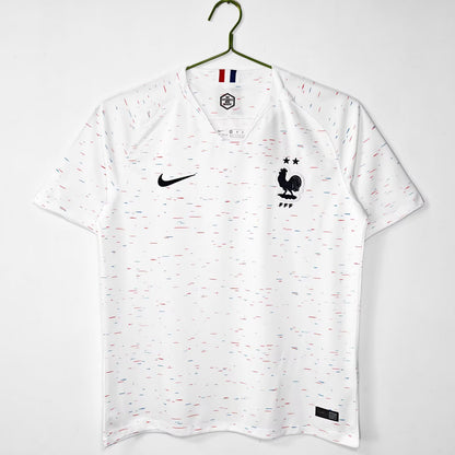 Retro France 2018 Away Fan Version Football Jersey