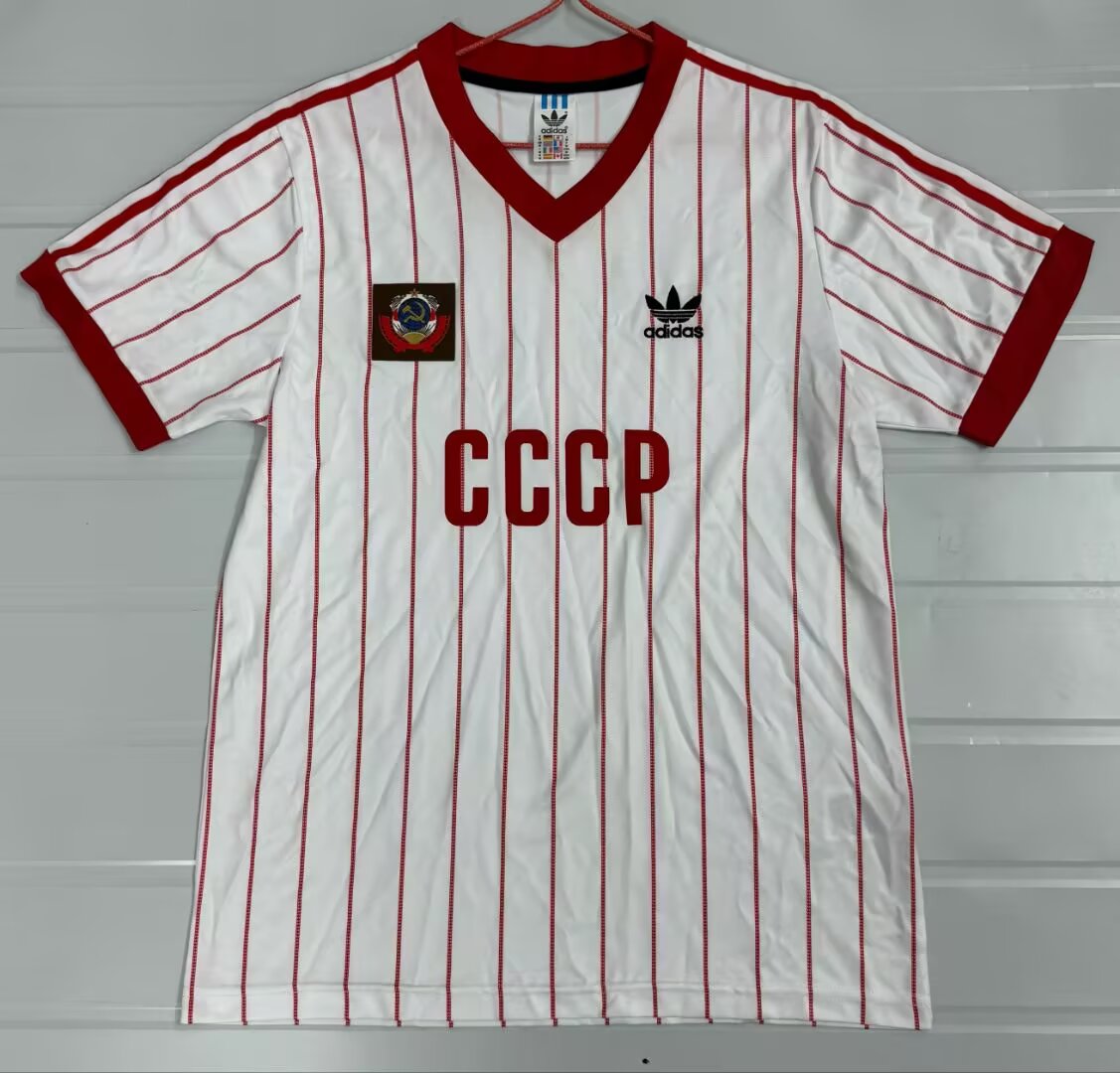 Retro Soviet Union 1982/1983 Away Football Jersey