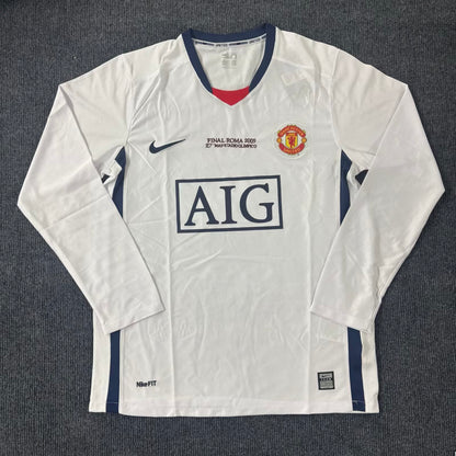 Retro Manchester united 2007/2008 Away Football Jersey