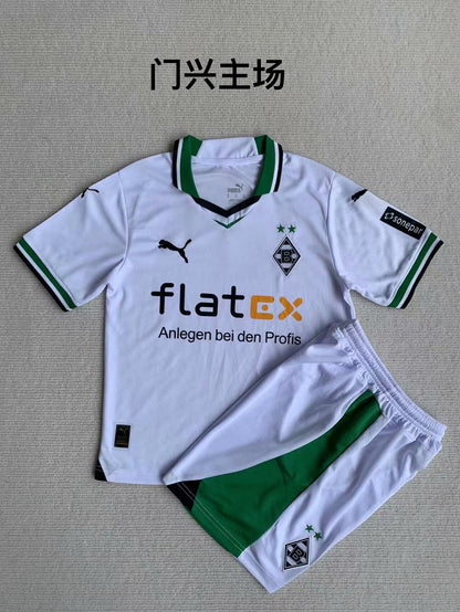 Monchengladbach 2023/2024 Kids Home Football Jersey