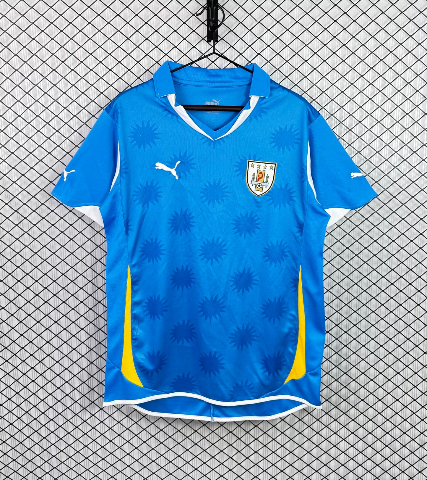 Retro Uruguay 2010 Home Football Jersey