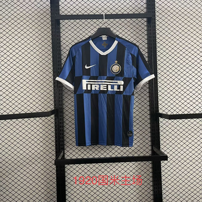 Retro Inter Milan 2019/2020 Home Fan Version Football Jersey