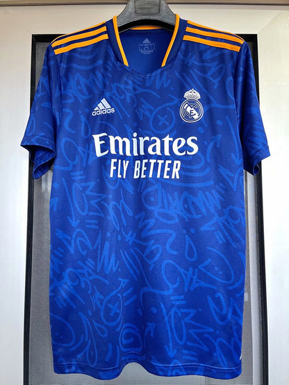 Real Madrid 2021/2022 Away Fan Version Football Jersey
