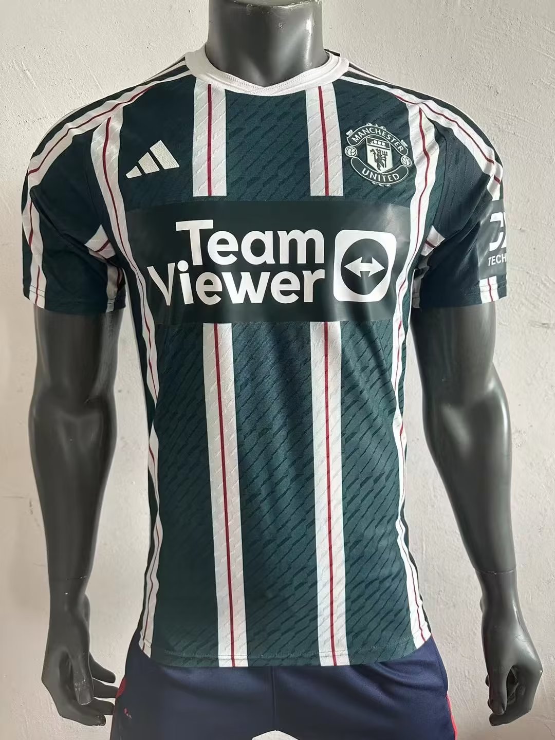 Manchester United 2023/2024 Away Player Version Football Jersey