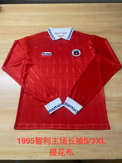 Retro Chile 1995 Home Fan Version Football Jersey