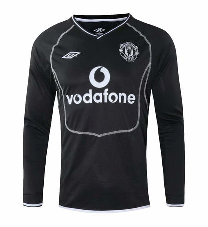 Retro Manchester united 2000 Away Long Sleeve Football Jersey