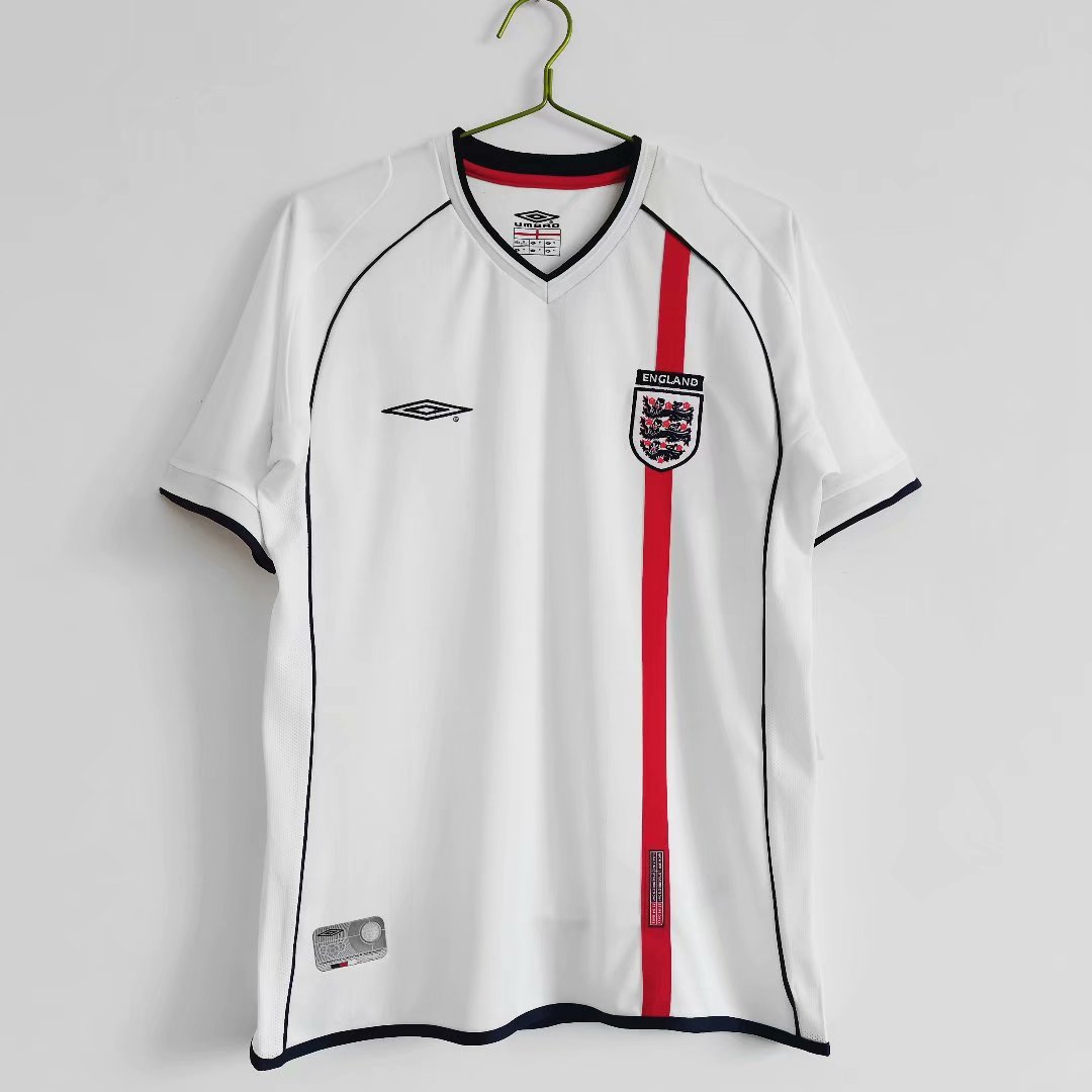 Retro England 2001/2003 Home Football Jersey