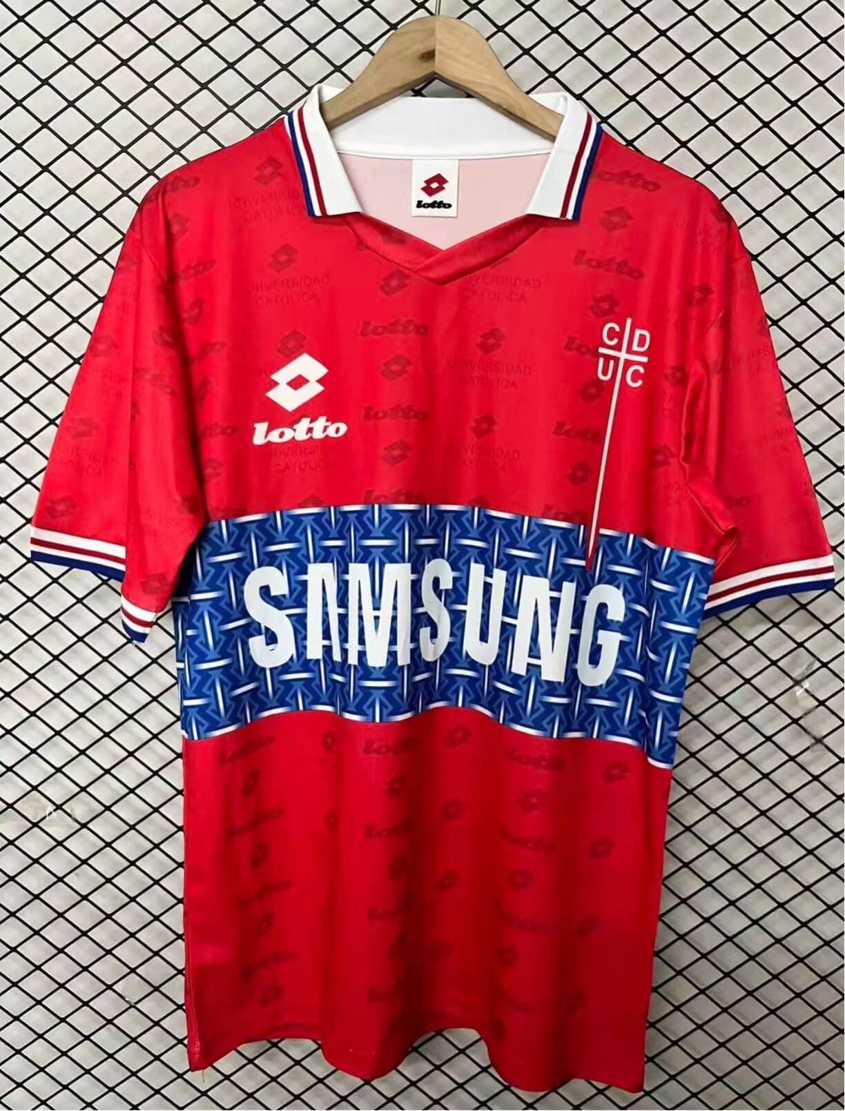 Retro University of Chile 1996 Away Fan Version Football Jersey