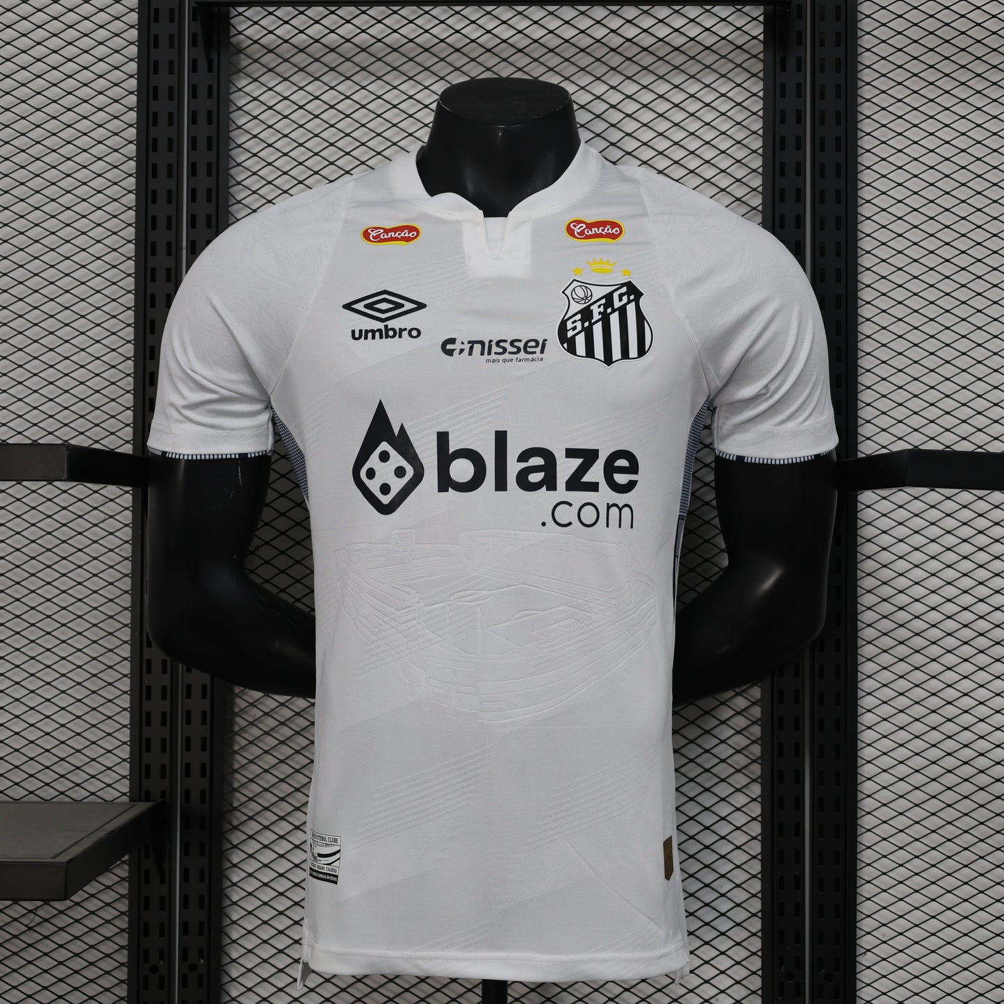 Santos 2024/2025 Home Player Version Football Jersey