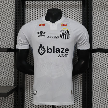 Santos 2024/2025 Home Player Version Football Jersey
