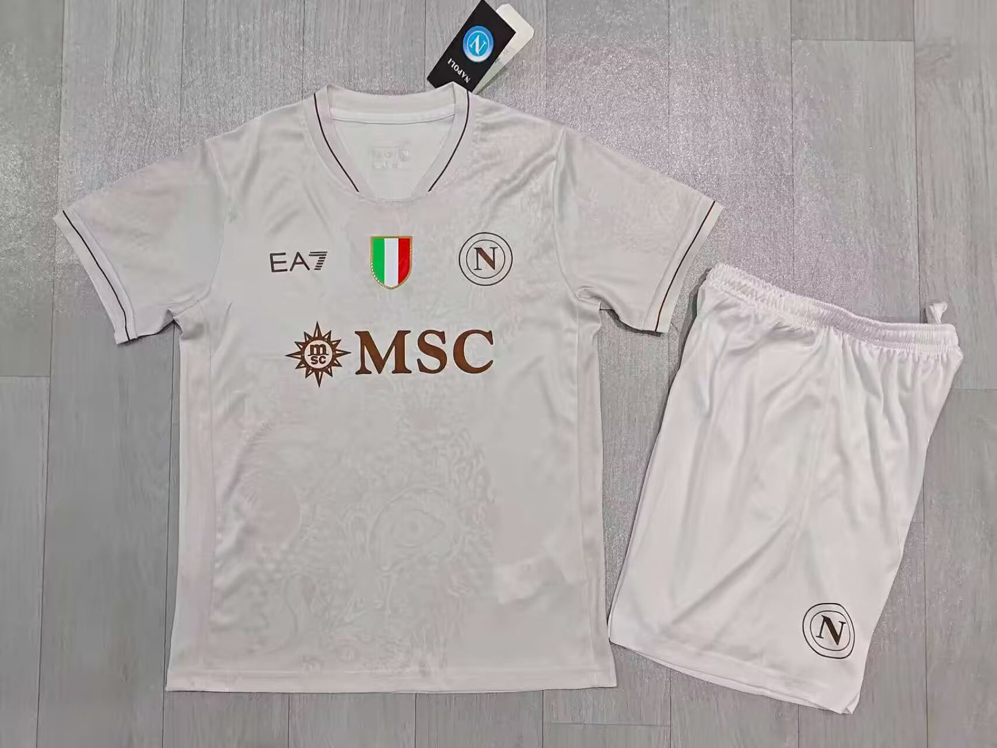 Napoli 2025/2026 Kids Away Fan Version Football Jersey