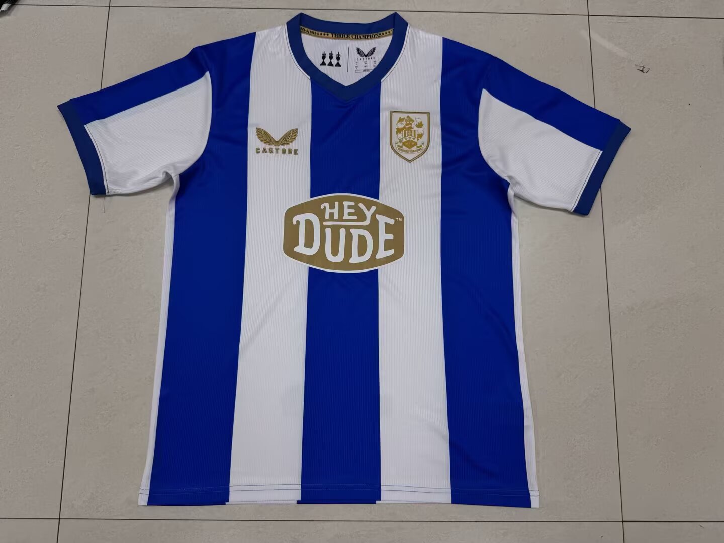 Huddersfield Town 2025/2026 Home Fan Version Football Jersey