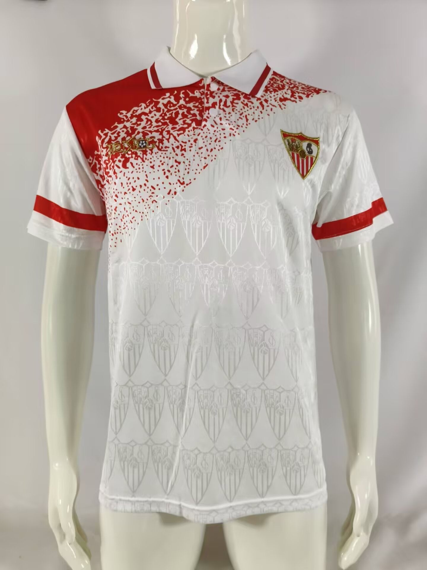 Retro Sevilla FC 1993/1994 Home Football Jersey