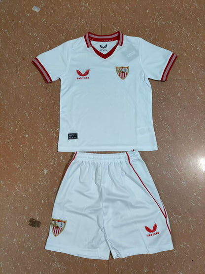 Sevilla FC 2023/2024 Kids Home Football Jersey