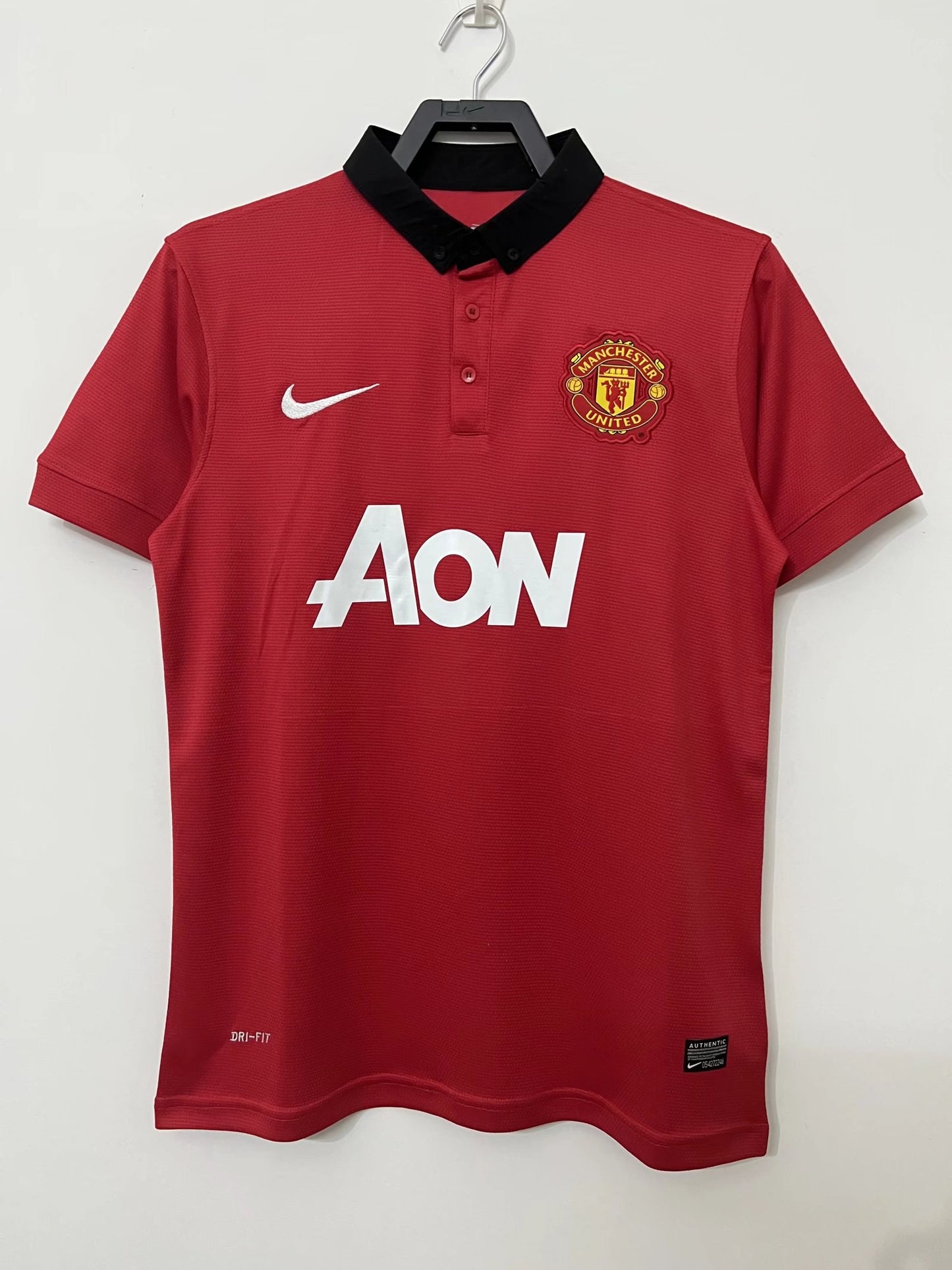 Retro Manchester united 2013/2014 Home Football Jersey