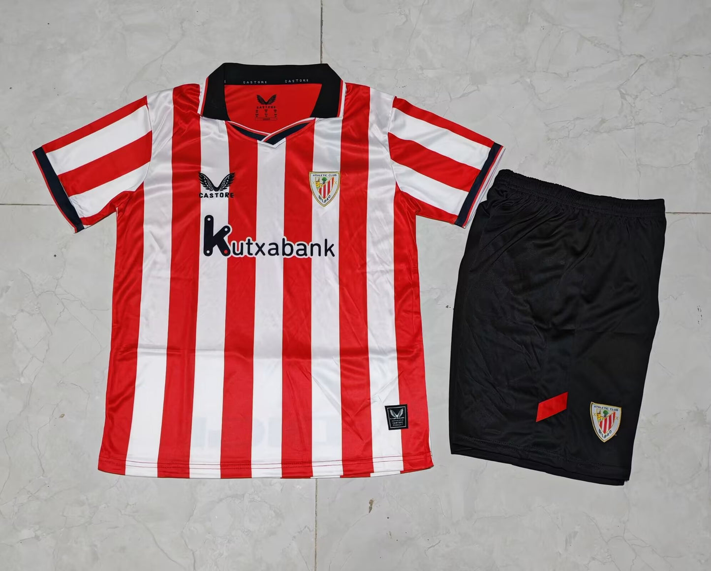 Bilbao Athletic Club 2025/2026 Kids Home Football Jersey
