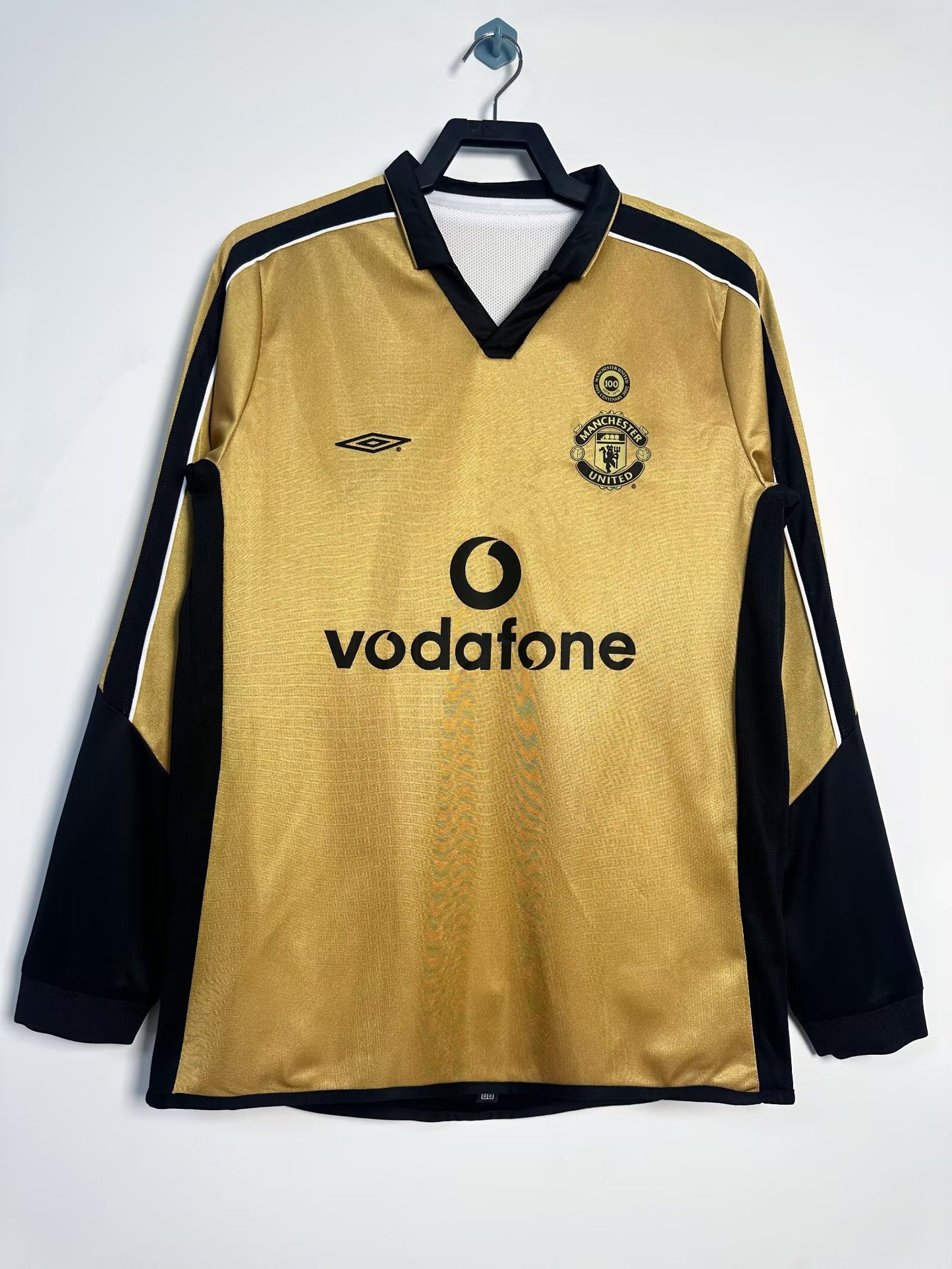 Retro Manchester united 2001/2002 Away Football Jersey