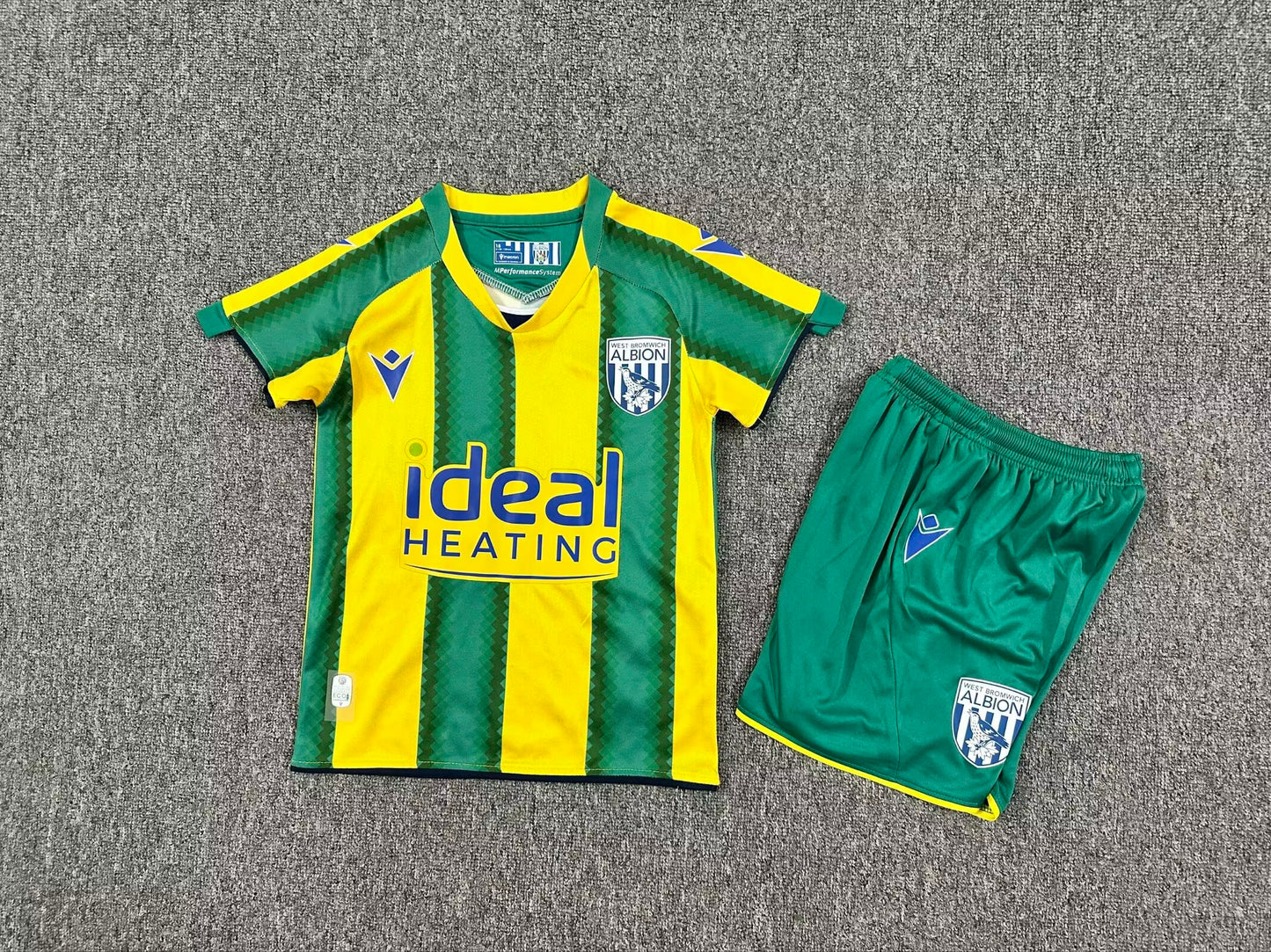 West Bromwich Albion F.C. 2025/2026 Kids Away Fan Version Football Jersey