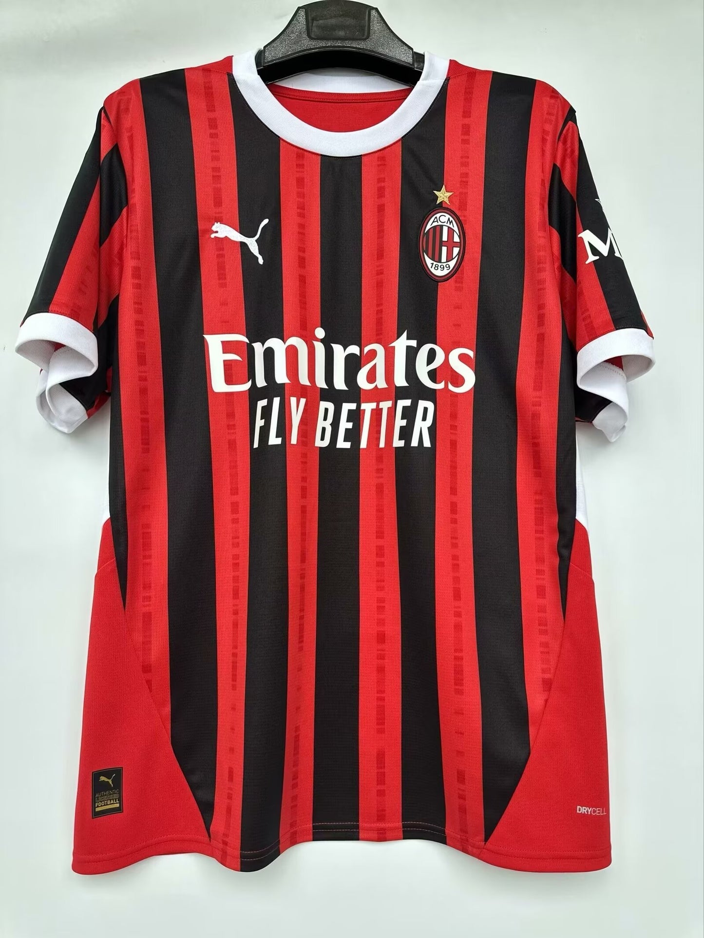 AC Milan 2024/2025 Home Fan Version Football Jersey