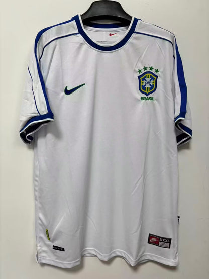 Retro Brazil 1998 Third Away Football Jersey