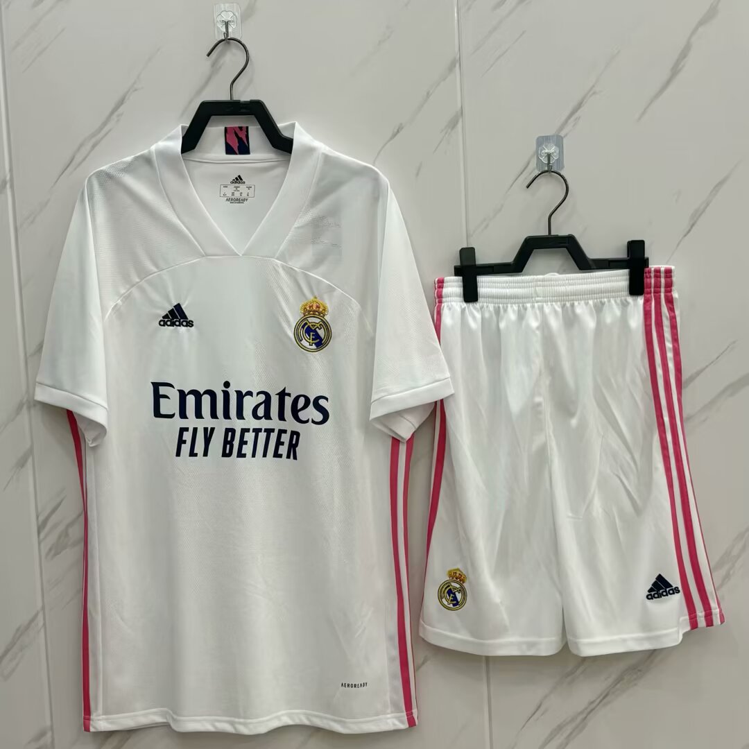 Retro Real Madrid 2020/2021 Home Football Jersey