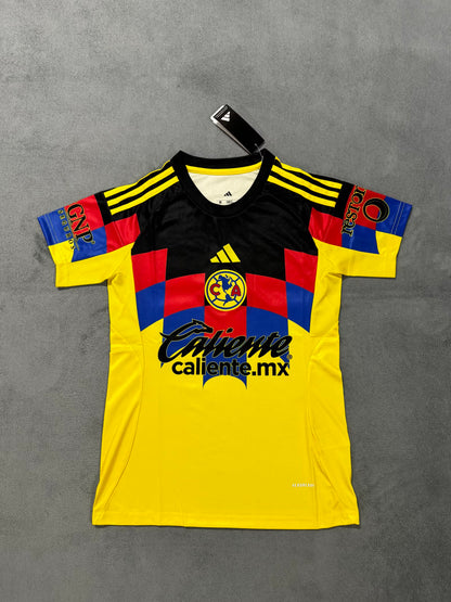 Club America 2025/2026 Women Home Fan Version Football Jersey