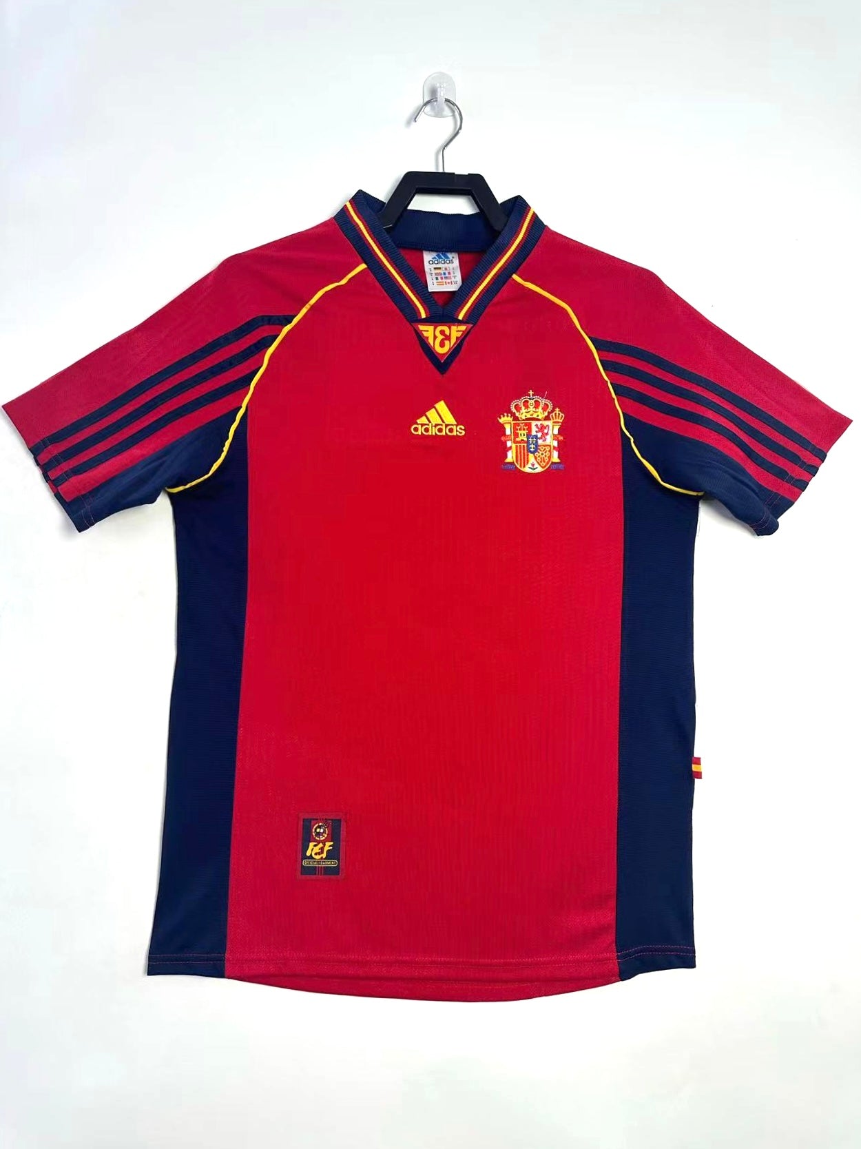 Retro Spain 1998 Home Football Jersey