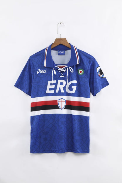 Retro Sampdoria 1994/1995 Fan Version Football Jersey