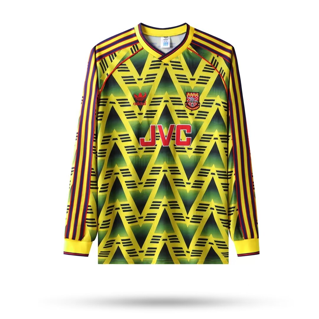 Retro Arsenal 1991/1993 Away Football Jersey