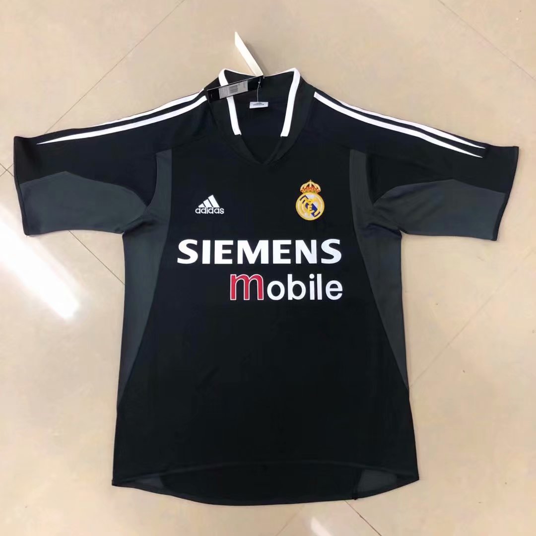 Retro real madrid 2004/2005 Away Football Jersey