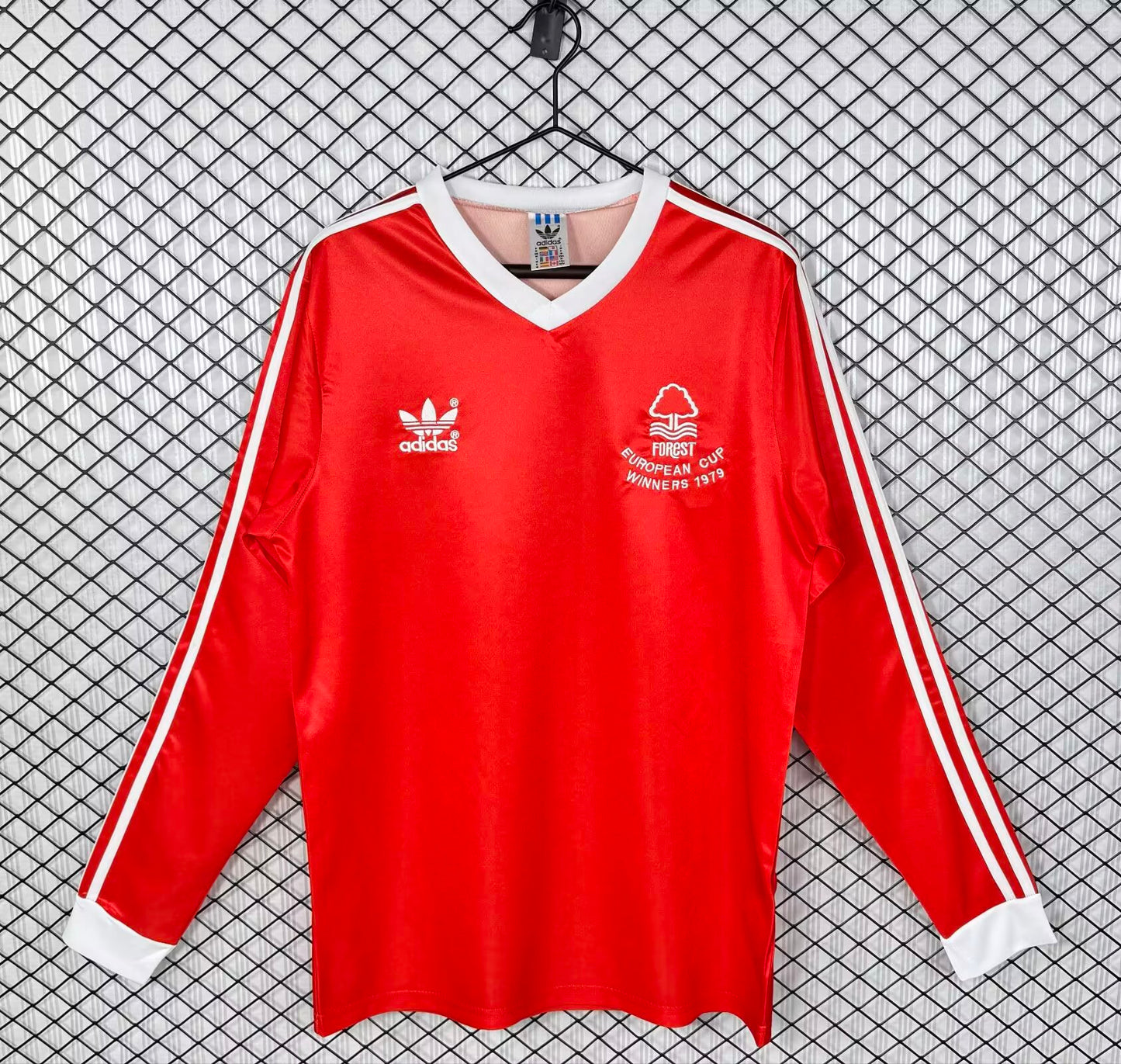 Retro Nottingham Forest Home Long Sleeve Jersey 1977-1980