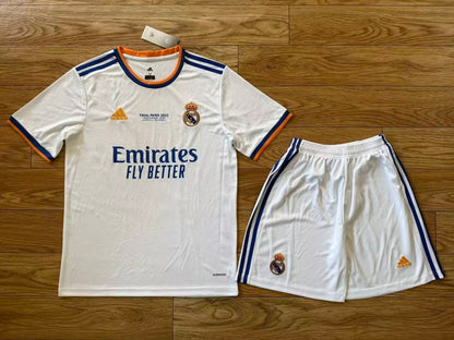 Real Madrid 2021/2022 Home Fan Version Football Jersey