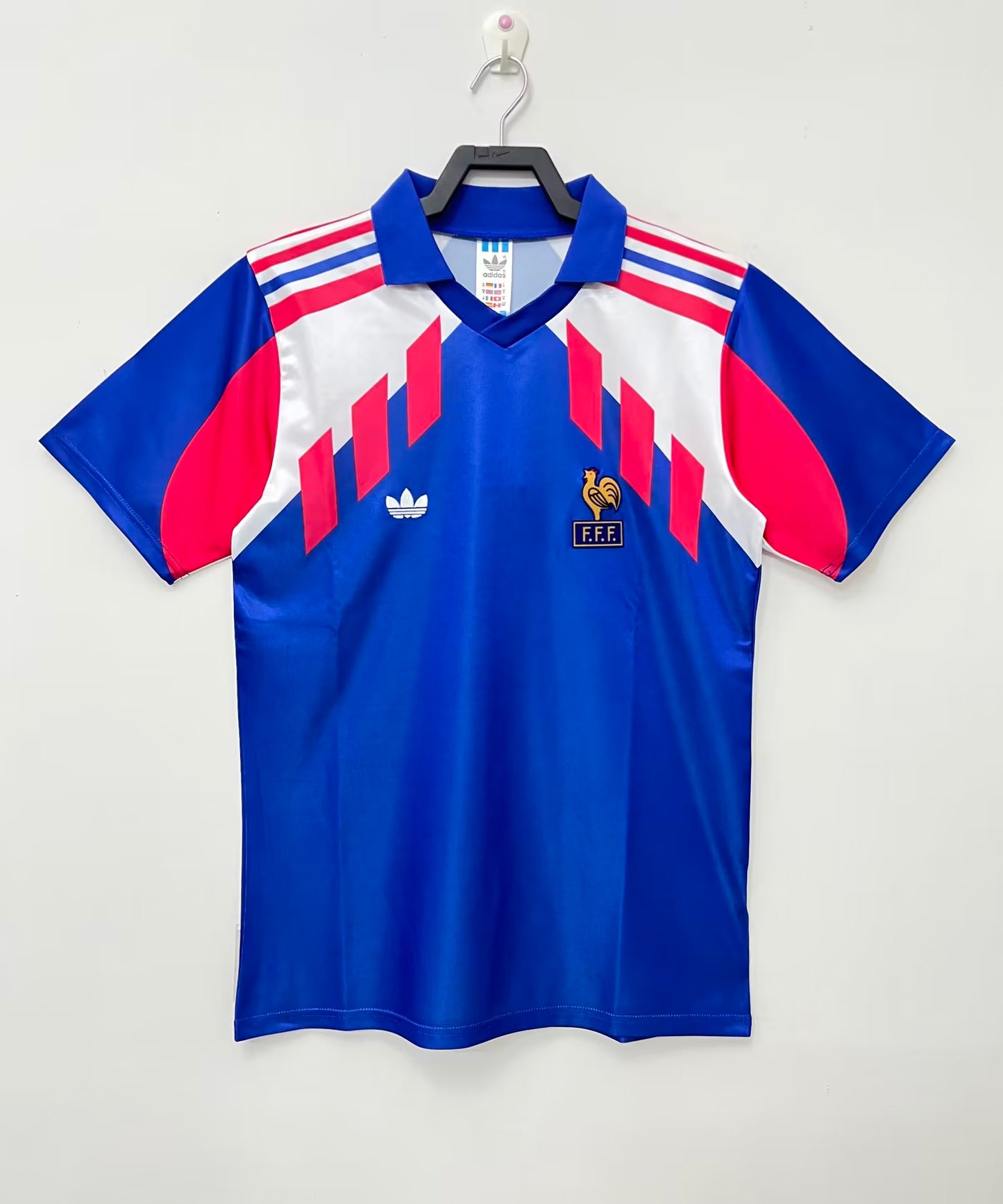 Retro France 1990 Home Football Jersey