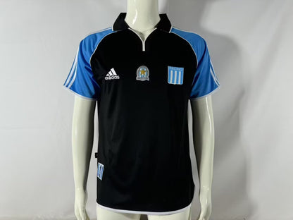 Retro Racing 2000/2001 Away Fan Version Football Jersey