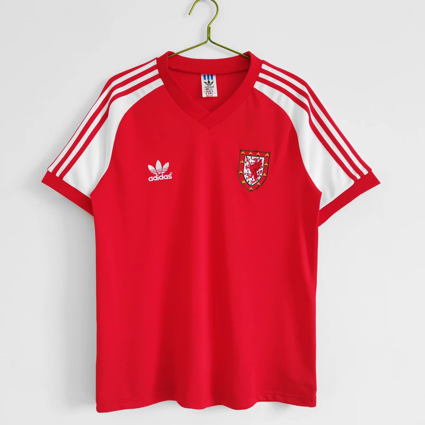 Retro Wales 1982 Home Football Jersey