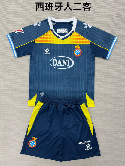 Kids jerseys 2025/2026 Kids Away Fan Version Football Jersey