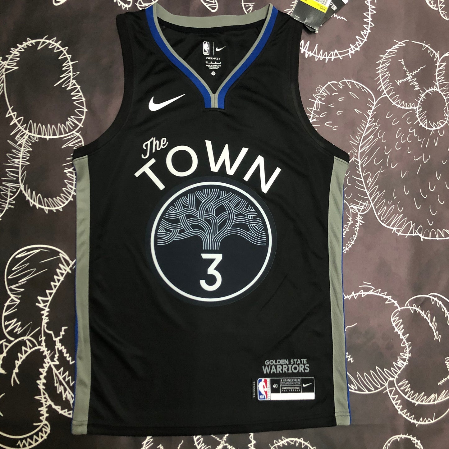 Retro Golden State Warriors 2020 Football Jersey