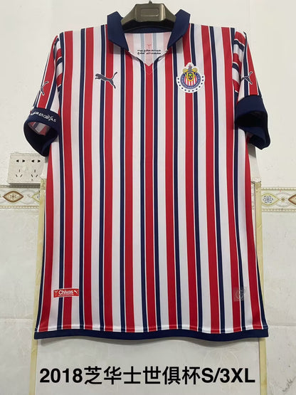 Retro chivas 2018 Home Fan Version Football Jersey