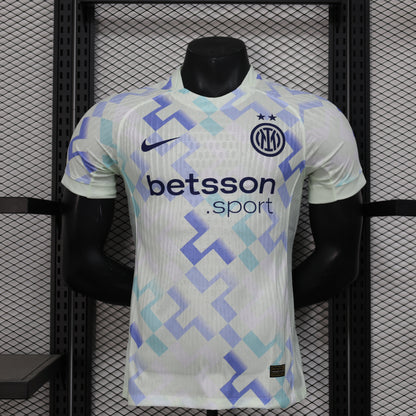 Inter Milan 2025/2026 Away Player Version Football Jersey