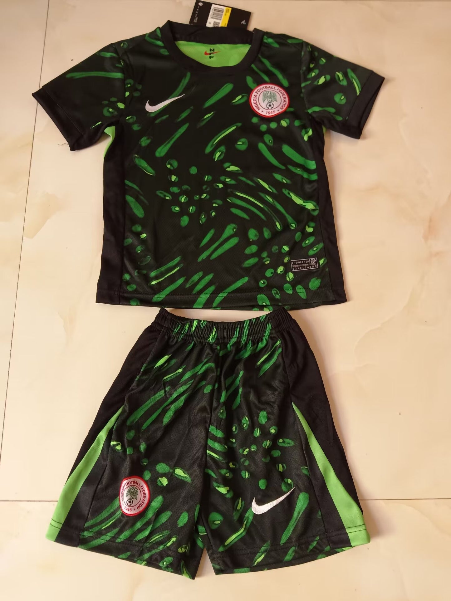 Nigeria 2024/2025 Kids Away Football Jersey