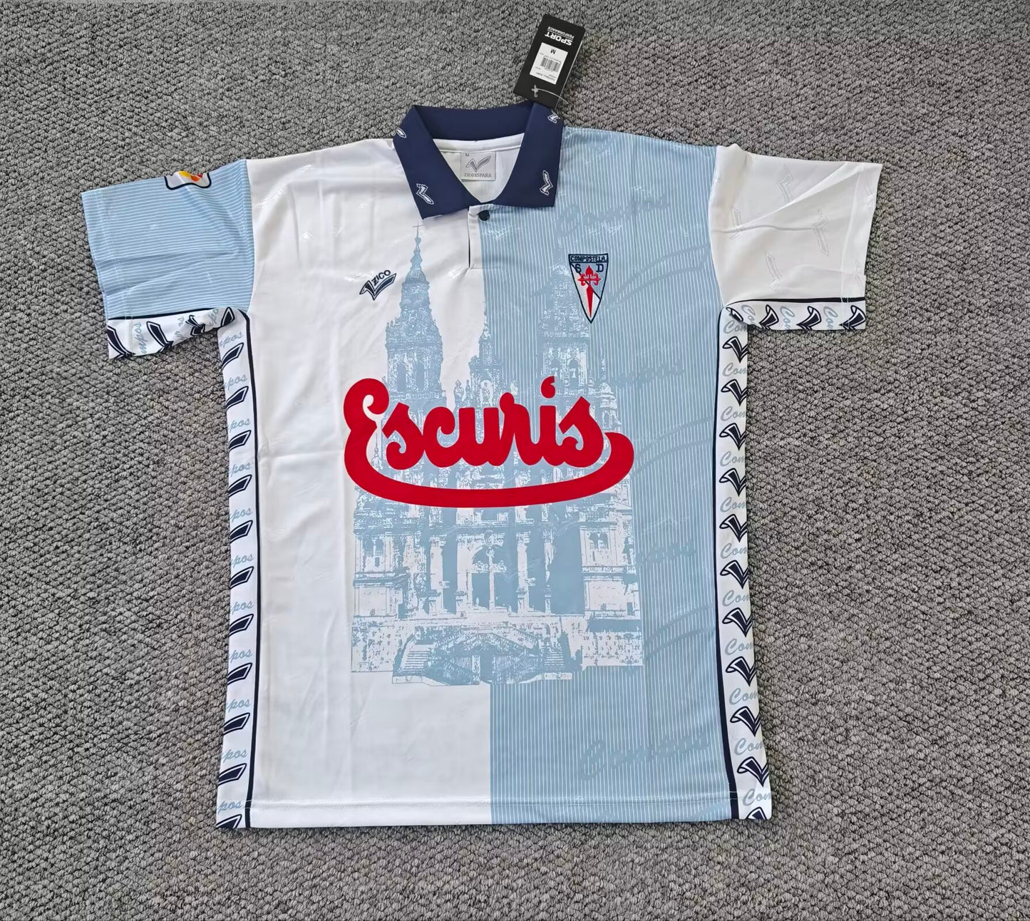 Retro Compostela 1997/1999 Home Fan Version Football Jersey